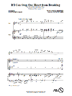 If I Can Stop One Heart From Breaking von Paulette Meier (Download) 