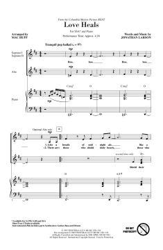 Love Heals (Jonathan Larson) 