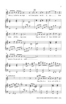 Sing To The Lord With Joyful Spirit von Jill Gallina (Download) 