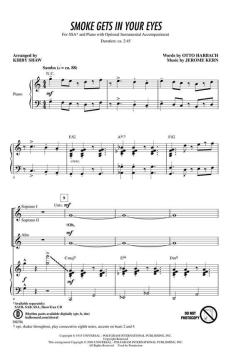 Smoke Gets In Your Eyes von Jerome Kern (Download) 