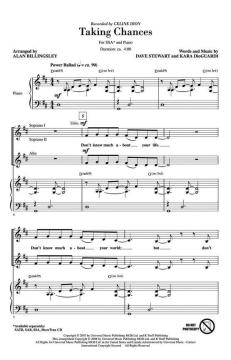 Taking Chances von Celine Dion (Download) 