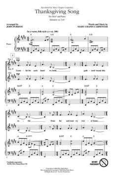 Thanksgiving Song (Download) 