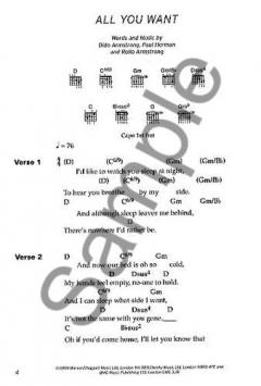 Chord Songbook von Dido 