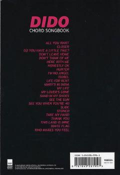 Chord Songbook von Dido 