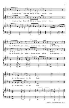 A Festive Call To Praise (Joseph A. Martin) 