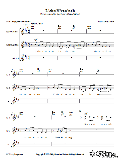 L'chu N'ran'nah von Abby Gostein (Download) 