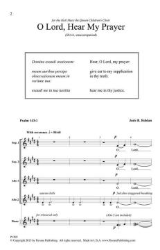 O Lord, Hear My Prayer (Jude Roldan) 