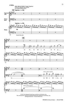 Frozen (Choral Suite) (Frode Fjellheim) 