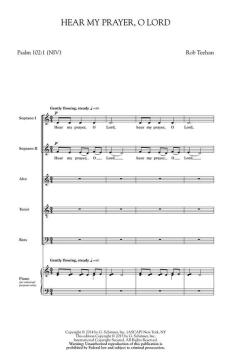 Hear My Prayer, O Lord von Jon Washburn (Download) 