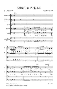 Sainte-Chapelle (Eric Whitacre) 