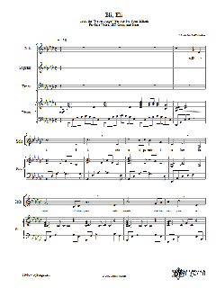 Eli, Eli von Jeff Marder (Download) 