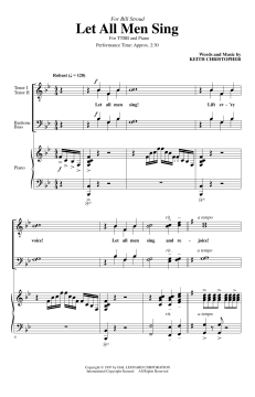 Let All Men Sing (Keith Christopher) 