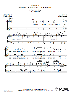 Because I Know You Will Hear Me von Michael Isaacson (Download) 