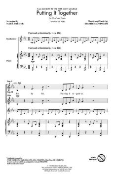 Putting It Together von Stephen Sondheim (Download) 