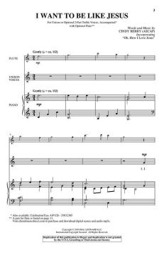 I Want to Be Like Jesus von Cindy Berry (Download) 