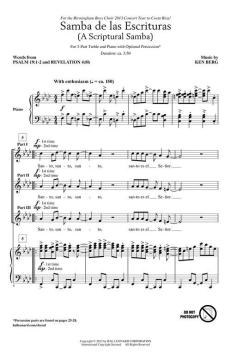 Samba de Las Escrituras von Ken Berg (Download) 
