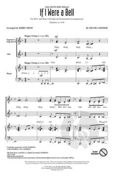 If I Were a Bell von Frank Loesser (Download) 