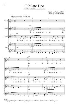 Jubilate Deo von Jude Roldan 