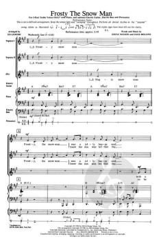 Frosty the Snow Man von Jack Rollins (Download) 