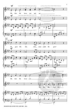 Oh How He Loves You and Me von Simeon B. Marsh (Download) 