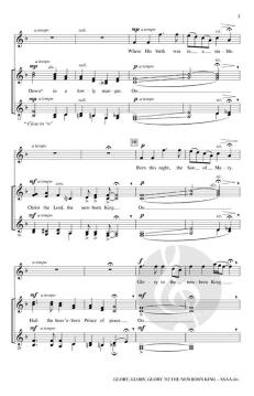 Glory, Glory, Glory to the Newborn King (Moses Hogan) 