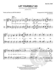 Let Yourself Go von Irving Berlin (Download) 
