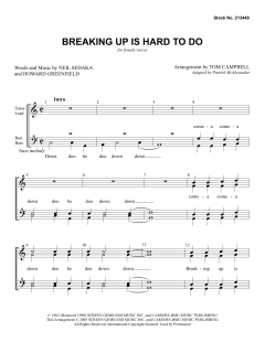 Breaking Up Is Hard to Do von Neil Sedaka (Download) 