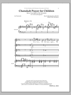 Chanukah Prayer For Children von Ryan Brechmacher (Download) 