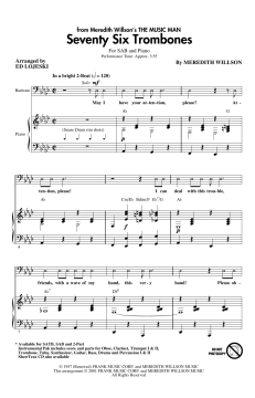 Seventy Six Trombones von Meredith Willson (Download) 
