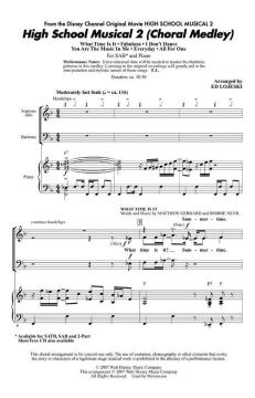 High School Musical 2 (Choral Medley) 