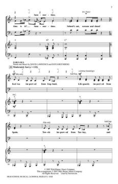 High School Musical 2 (Choral Medley) 