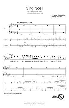 Sing Noel! von Cristi Cary Miller (Download) 