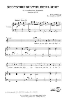 Sing To The Lord With Joyful Spirit (Jill Gallina) 