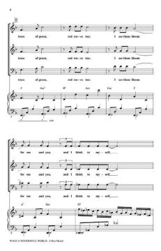 What A Wonderful World von Bob Thiele (Download) 