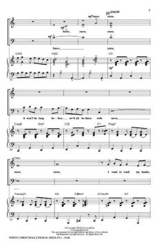 White Christmas (Choral Medley) (Irving Berlin) 