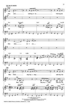 White Christmas (Choral Medley) (Irving Berlin) 