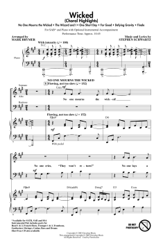 Wicked (Choral Highlights) 