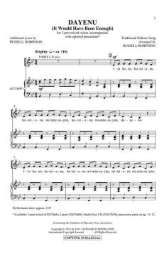 Dayenu (It Would Have Been Enough) (Download) 