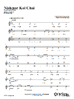 Nishmat Kol Chai von Lisa Levine (Download) 