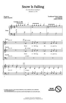 Snow Is Falling von Greg Gilpin (Download) 