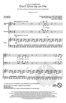 Don't Give Up On Me von Andy Grammer (Download) 