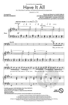 Have It All von Jason Mraz (Download) 