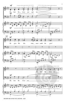 Oh How He Loves You and Me von Simeon B. Marsh (Download) 