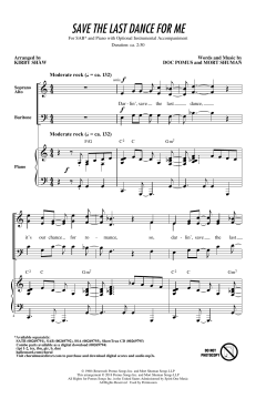 Save the Last Dance for Me von Mort Shuman (Download) 