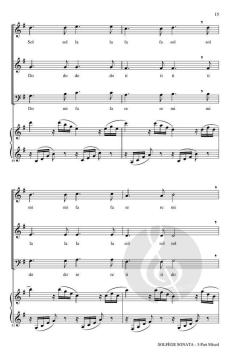 Solfege Sonata von Wolfgang Amadeus Mozart 