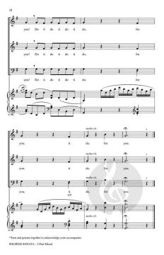 Solfege Sonata von Wolfgang Amadeus Mozart 