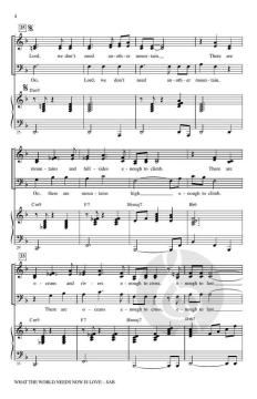 What the World Needs Now Is Love von Burt Bacharach 