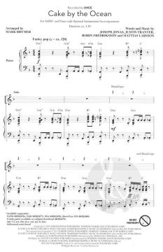 Cake by the Ocean von DNCE (Download) 