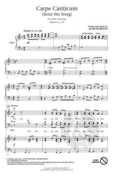 Carpe Canticum von Mark Burrows (Download) 