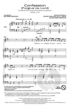 Confession (Forgive Us, Lord) von Wendy Ferguson (Download) 